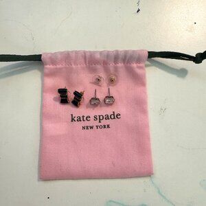 Kate Spade 2 Pairs of Earring Studs